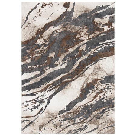 Safavieh Contemporary Pacific Stained Rectangle Rug, Dark Grey & Beige - 4 ft. -5 in. x 6 ft. -5 in. PFC865F-4